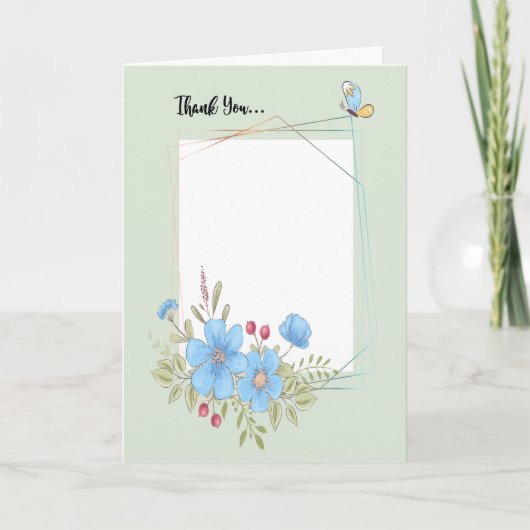 Vielen Dank, dass Sie zu Open House Add Foto gekom Karte (Vorderseite)