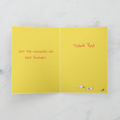 Vielen Dank des Party Dankeskarte (Innenseite)