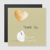 Vielen Dank - die Coronavirus Edition Magnetkarte (Vorne/Hinten)