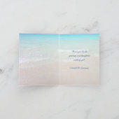 Vielen Dank, die Faltkarte für den Blumenstrauß Karte (Innenseite)