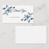 Vielen Dank, die Karten weiß (Vorne/Hinten)