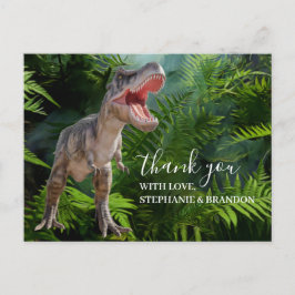 Vielen Dank Dinosaur Dungle Jurassic World Postcar Postkarte