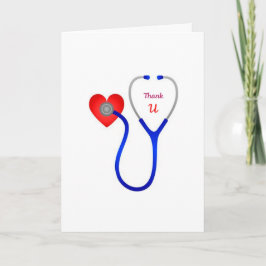 Vielen Dank Doktor Karte