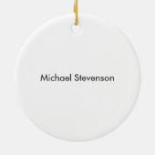 Vielen Dank Doodle Ornament Lehrer (Hinten)