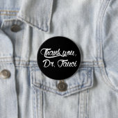 Vielen Dank Dr. Fauci Button (Beispiel)