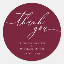 Vielen Dank Drehbuch burgundy einfache Namen Datum