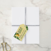 Vielen Dank "Du bist der Zest" Wertungslemon Geschenkanhänger (Mit Garn)