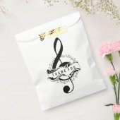 Vielen Dank Editable Musical Note Fevor Bags Geschenktütchen (Versiegelt)