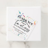 Vielen Dank, ehrenamtlich Geschenkanhänger (Beispiel)