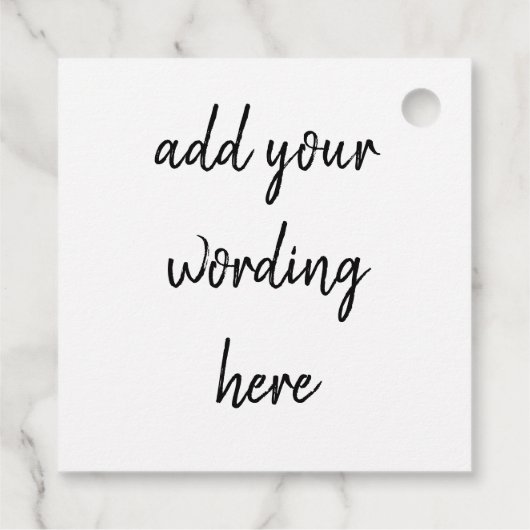 Vielen Dank, ehrenamtlich Geschenkanhänger (Rückseite)