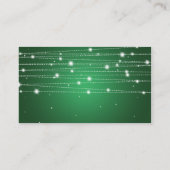 Vielen Dank einfügen Sparkling Lines Emerald Green Begleitkarte (Rückseite)