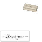 Vielen Dank Elegant Calligraphy Script Gummistempel (Stempel)
