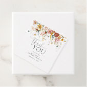 Vielen Dank Elegant Watercolor Blume Brautparty Geschenkanhänger (Beispiel)