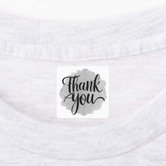 Vielen Dank Etiketten (Befestigt)