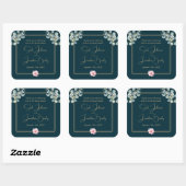 Vielen Dank, Eucalyptus Wedding Sticker (Blatt)