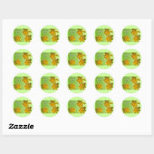 Vielen Dank Extravagant Frilled Daffodils Stickers (Blatt)