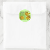 Vielen Dank Extravagant Frilled Daffodils Stickers (Tasche)