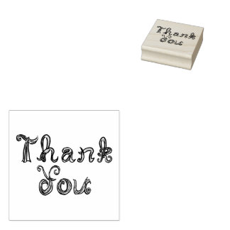 Vielen Dank, Fabric Schriftart Wood Art Briefmarke Gummistempel