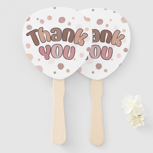 Vielen Dank Fächer (Vorne und Hinten)