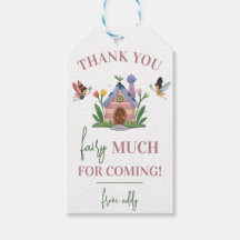 Vielen Dank! Fairy Garden Thema Geburtstag