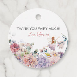 Vielen Dank Fairy Much, die verzauberte Geburtstag Geschenkanhänger