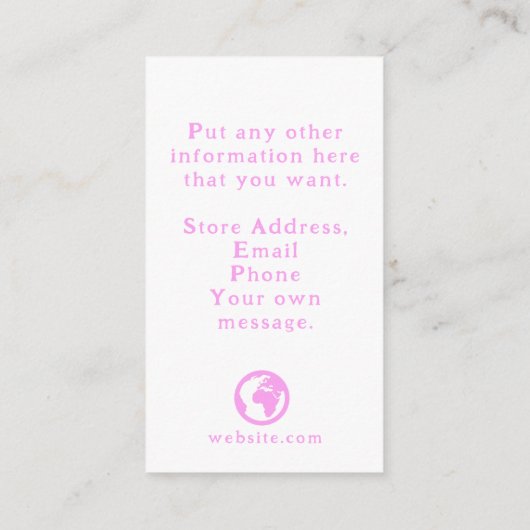 Vielen Dank, farbenfrohe Aquarellmacaroons Begleitkarte (Rückseite)