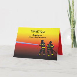 Vielen Dank, Firefighter Card Karte