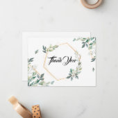 Vielen Dank, Flachbildschirm Mitteilungskarte (Vorderseite/Rückseite Beispiel)