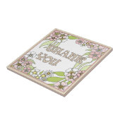 Vielen Dank Fliese (Seite)