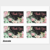 Vielen Dank, Floral Art Sticker (Blatt)