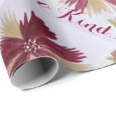 Vielen Dank, Floral Geschenke Wrap Geschenkpapier (Rolleneckpunkt)
