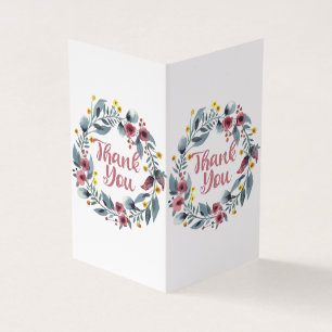 Vielen Dank - Floral Handwriting Vielen Dank