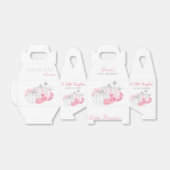 Vielen Dank Floral Pink Pumpkin Girl Baby Dusche Geschenkschachtel (Ungefaltet)