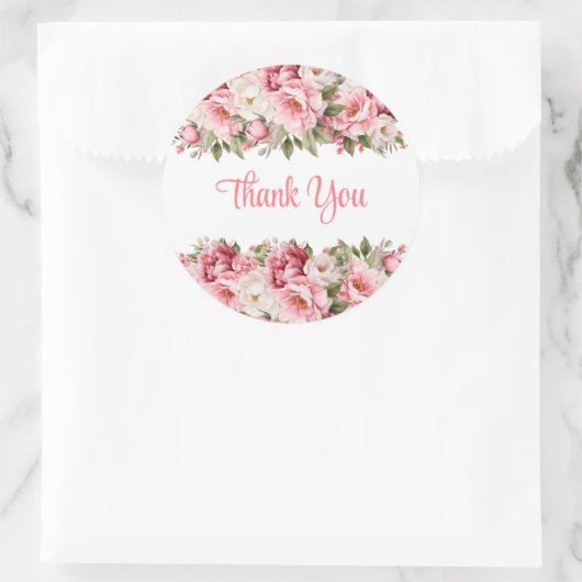 Vielen Dank, Floral Stickers (Tasche)