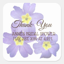 Vielen Dank, florale Brautparty Stickers