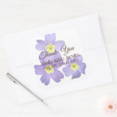 Vielen Dank, florale Brautparty Stickers (Umschlag)