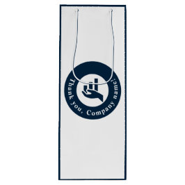 Vielen Dank! Fördermaßstab Geschenktüte Für Weinflaschen