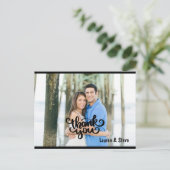 Vielen Dank Foto Postcard Postkarte (Stehend Vorderseite)