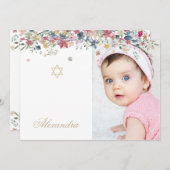 Vielen Dank Foto Religious Hübsch Field Blume Card Einladung (Vorne/Hinten)