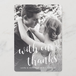 Vielen Dank Foto Vielen Dank für Ihre Rückmeldun Dankeskarte