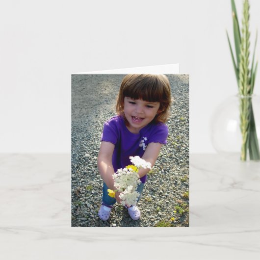 Vielen Dank! Fotokarte Dankeskarte (Vorderseite)