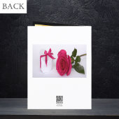 Vielen Dank Fotokarte Geburtstag Goldbogen schwarz Dankeskarte