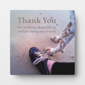 Vielen Dank Fotoplatte (Vorderseite)