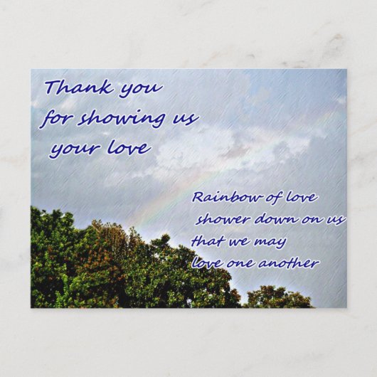 Vielen Dank, Frau Postcard Postkarte (Vorderseite)