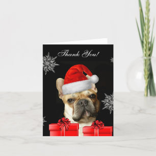 Vielen Dank, French Bulldog notecard Dankeskarte