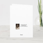 Vielen Dank, Freund Heartfelt Blank Inside Lila Karte (Rückseite)