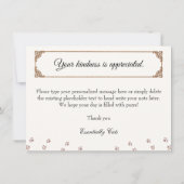 Vielen Dank für all Ihre Hilfe! Katzen in Kisten, Dankeskarte (Rückseite)