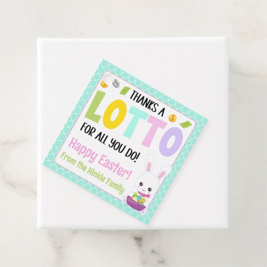 Vielen Dank für alles, was Sie tun Geschenkanhänger (Beispiel)