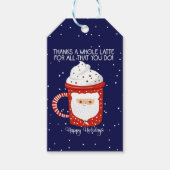 Vielen Dank für alles, was Sie tun! glückliche Fer Geschenkanhänger (Vorderseite)