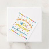 Vielen Dank für alles, was Sie tun, Sie werden meh Geschenkanhänger (Beispiel)